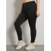 Plus Size Zip Front Leggings