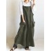 S-5XL Casual Spaghetti Straps Solid Color Maxi Women Dress