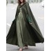 Women Casual Hooded Loose Cape Jacket Coats Cloak