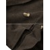 Women Corduroy Double Breasted Lapel Casual Long Sleeve Blazers With Pocket