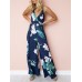 Women Printed Sleeveless Jumpsuit