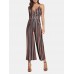 Women Printed Sleeveless Jumpsuit