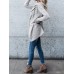 Women Winter Warm Long Sleeve Tassel Sweater Coats Outwears