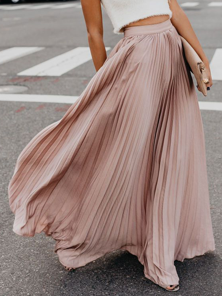 Boho-Elastic-Waist-Pleated-Skirts-1403266