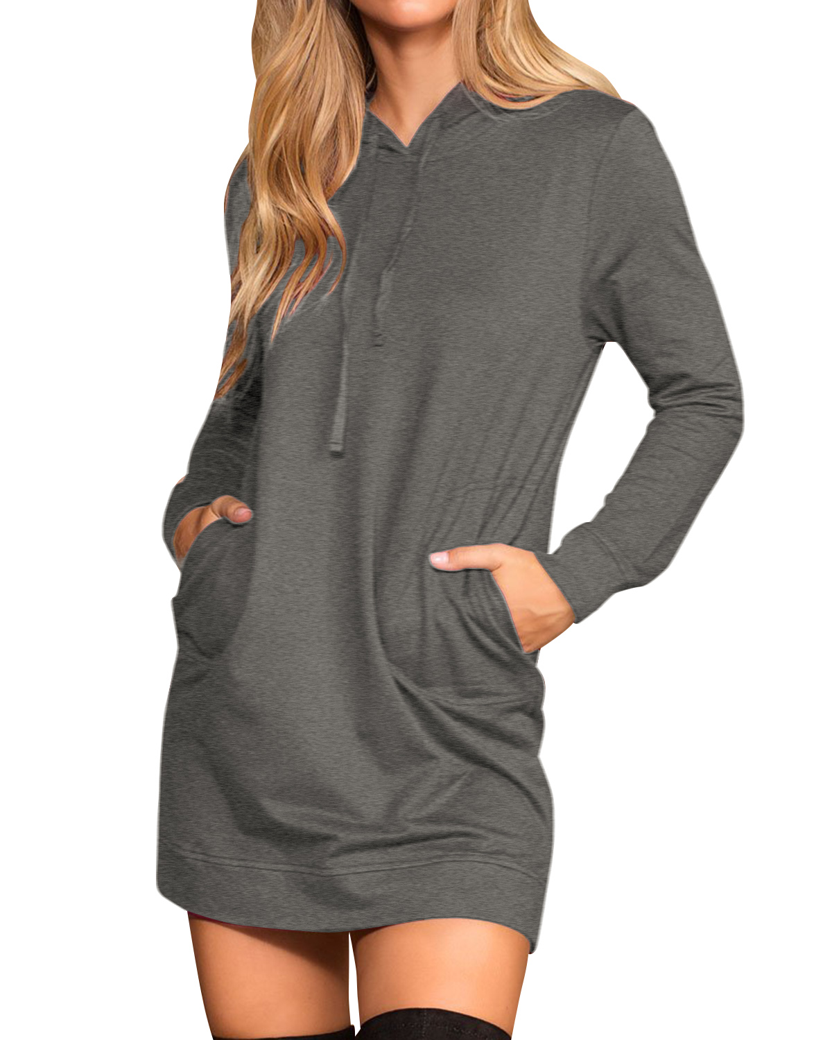 Women-Pullovers-Drawstring-Long-Sweatshirt-Solid-Casual-Dress-With-Pockets-1638999