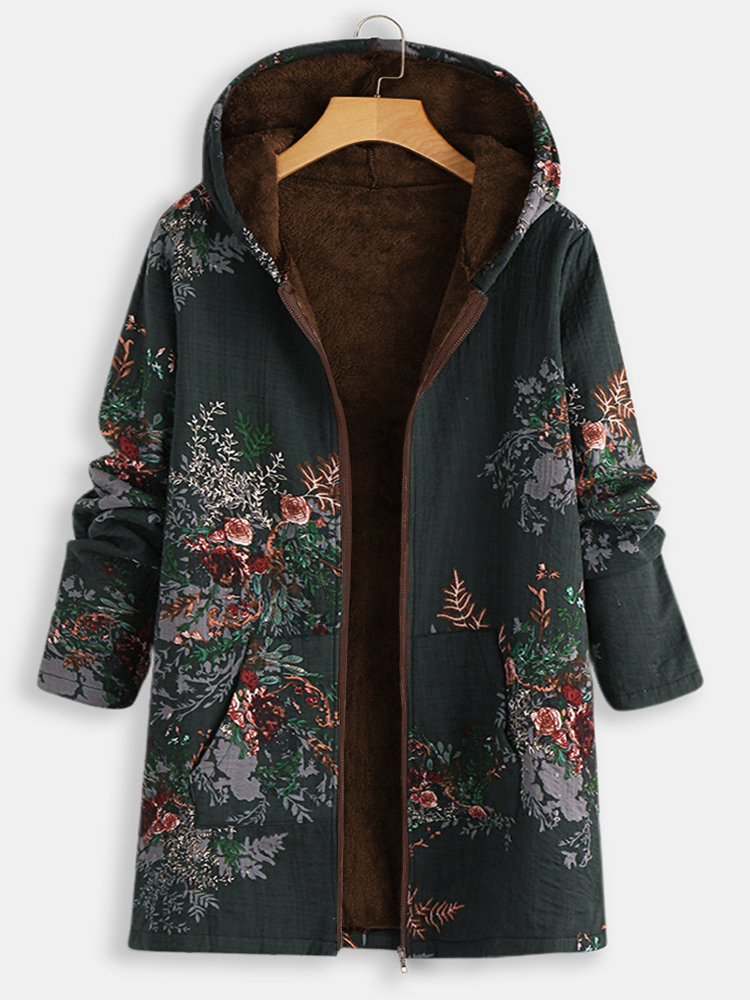 Women-Winter-Flower-Print-Cotton-Vintage-Hooded-Coats-1594410